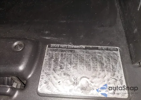 2008 Chevrolet Trailblazer Lt z USA, uszkodzony, nr VIN 1GNDT13S682127838